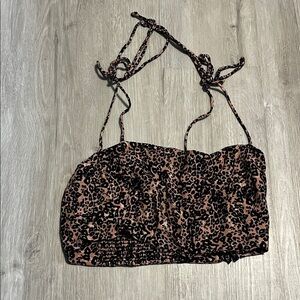 Leopard Print Women's Top